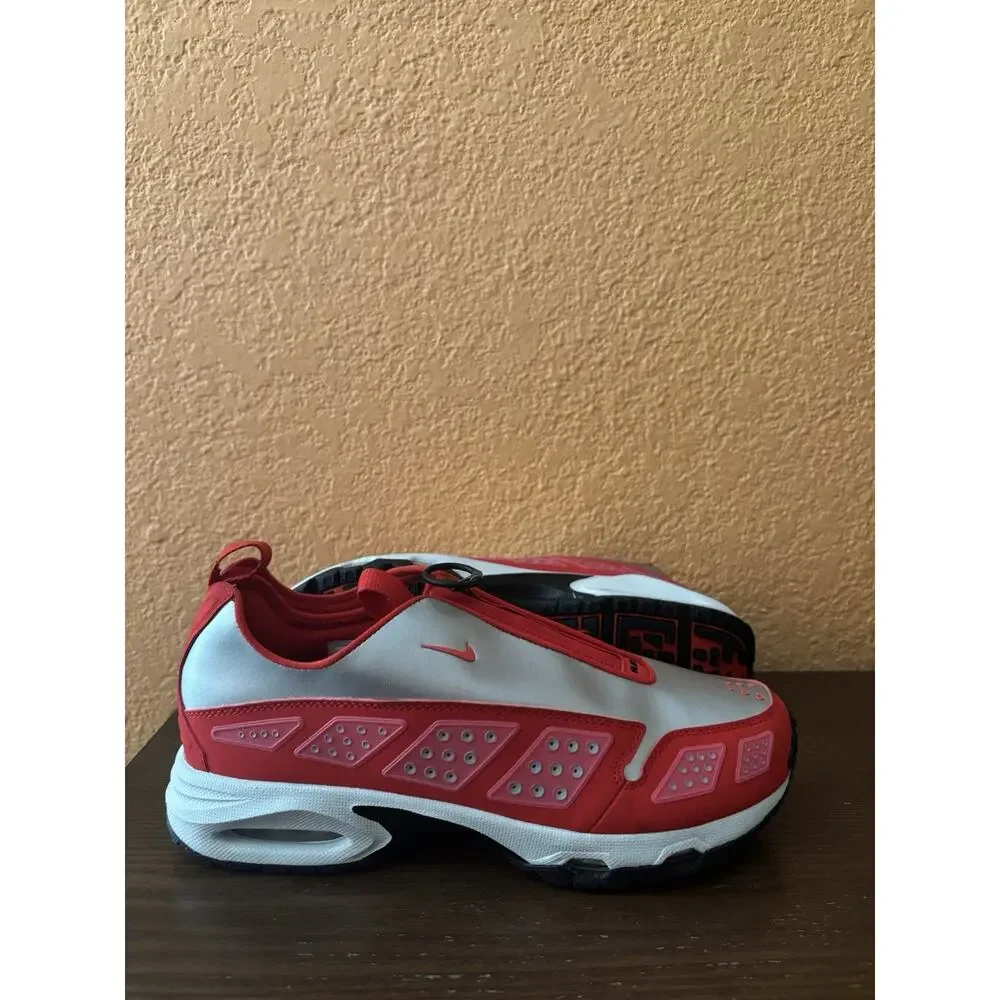 Nike Air Max Sunder Fusion Red Silver Women’s Size 9.5 New